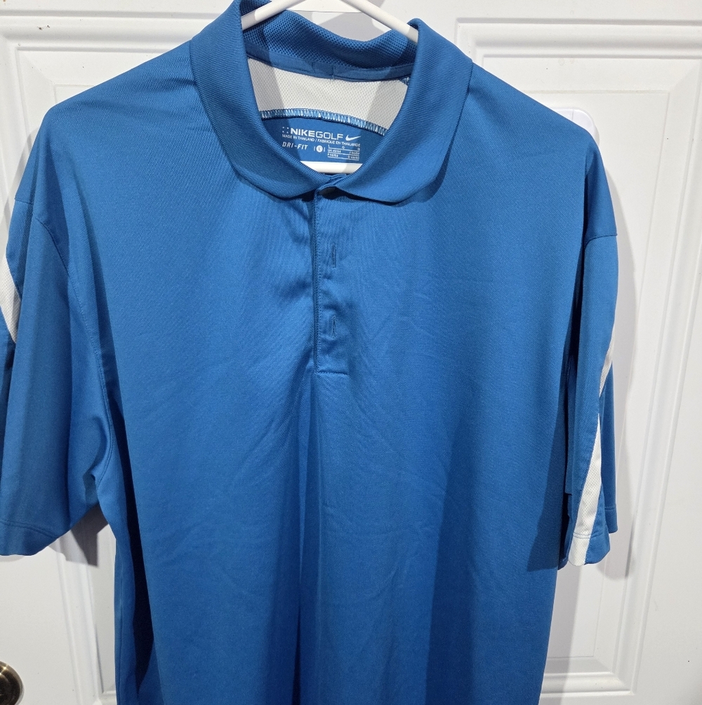 Nike Golf Men's Blue Polo Shirt
